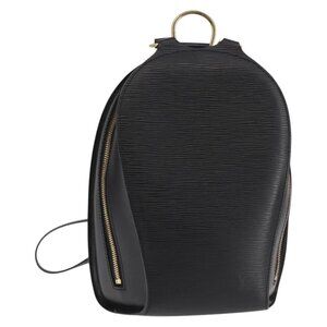 LOUIS VUITTON Epi Mabillon Backpack Black M52232 LV Auth 142147